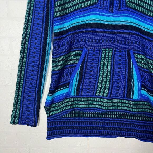 BCBGMaxAzria Hooded Sweater Womens size S High Low Hem 12% Lambswool - Picture 2 of 14